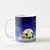 Edo-Nekos Snowy-Feier Kaffeetasse (Links)
