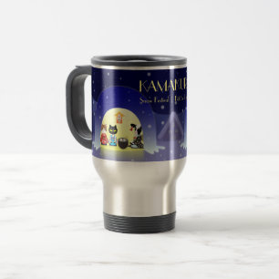 Edo-Nekos Snowy-Feier Reisebecher