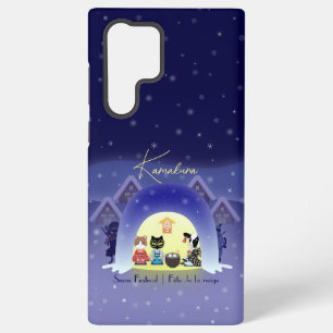Edo-Nekos Snowy-Feier Samsung Galaxy Hülle