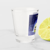 Edo-Nekos Snowy-Feier Schnapsglas (Links)