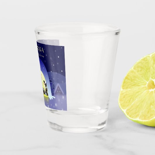 Edo-Nekos Snowy-Feier Schnapsglas (Rechts)