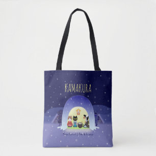 Edo-Nekos Snowy-Feier Tasche