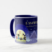 Edo-Nekos Snowy-Feier Tasse (Vorderseite Links)