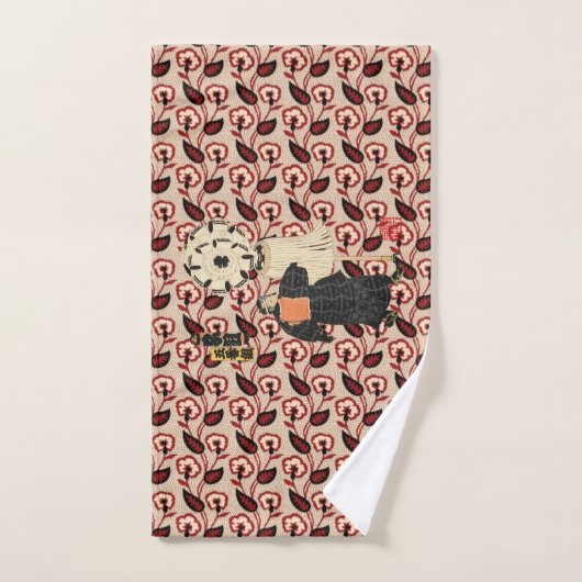 Edo no hana kodomo asobi ‚Gobankumi-Egumi‘ Badhandtuch Set (Handtuch)