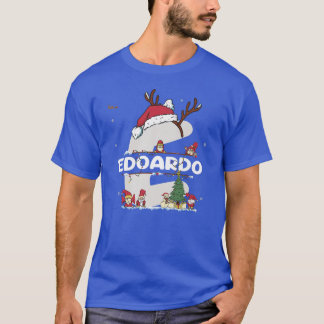 Edoardo Christmasw Edoardo Name für lustige Weihna T-Shirt