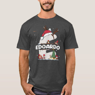 Edoardo Weihnachts-Shirt mit Edoardo Name für lust T-Shirt