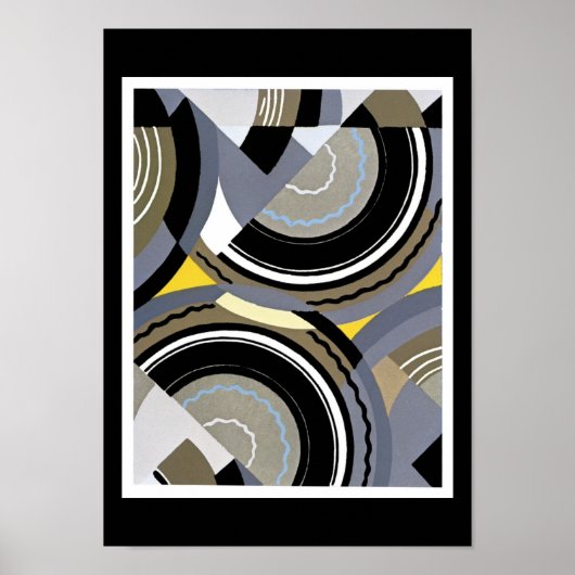 Edouard Benedictus Jazz Art Poster (Vorne)