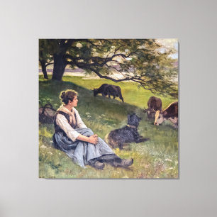 Edouard Debat-Ponsan The Coword Leinwanddruck