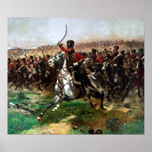 Edouard Detaille Vive L'Empereur Poster (Vorne)