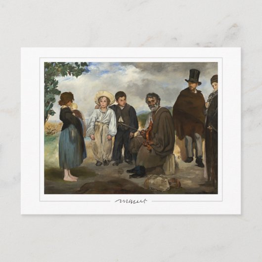 Édouard Manet #123 - Fine Art Postkarte (Vorderseite)