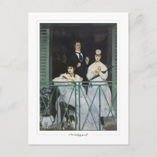 Édouard Manet #188 - Fine Art Postkarte (Vorderseite)