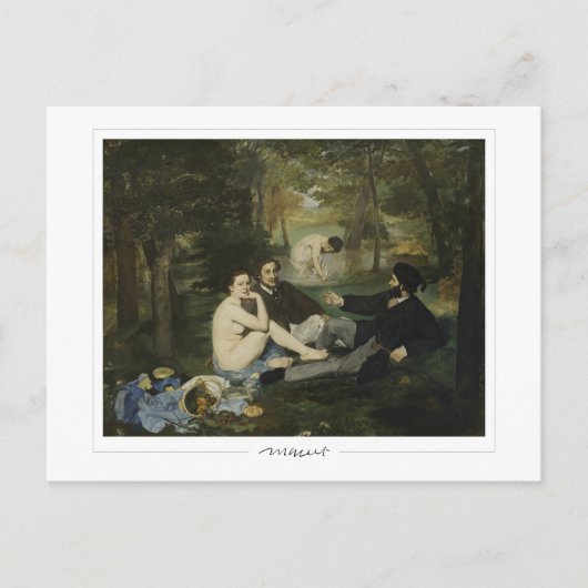 Édouard Manet #213 - Fine Art Postkarte (Vorderseite)