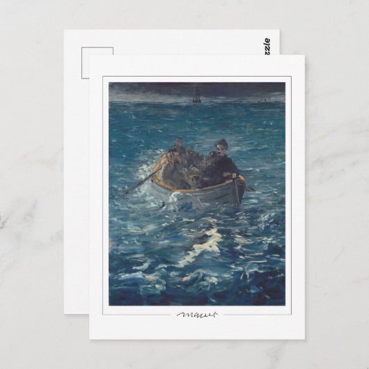 Édouard Manet #27 - Fine Art Postkarte (Vorne/Hinten)