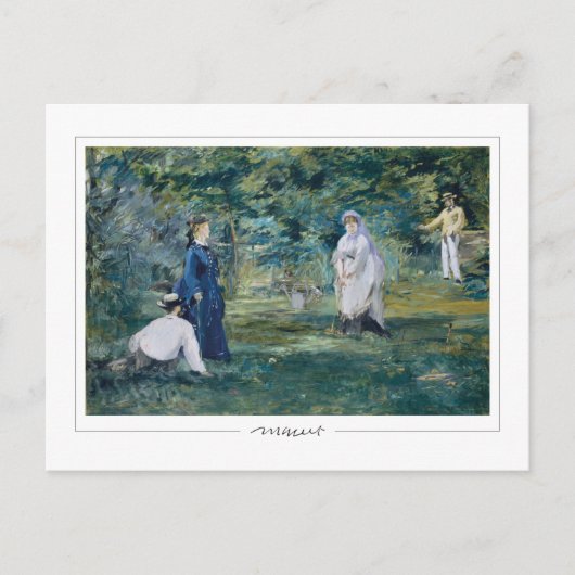 Édouard Manet #4 - Fine Art Postkarte (Vorderseite)