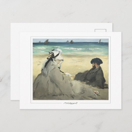 Édouard Manet #89 - Fine Art Postkarte (Vorne/Hinten)