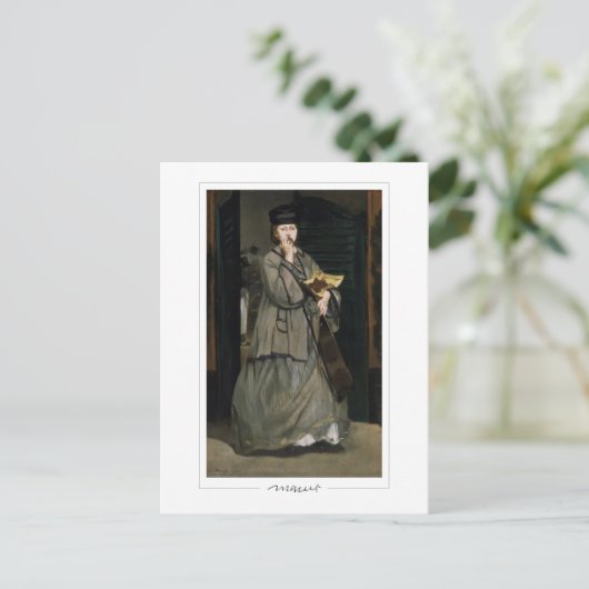 Édouard Manet #93 - Fine Art Postkarte (Stehend Vorderseite)
