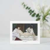 Édouard Manet #98 - Fine Art Postkarte (Stehend Vorderseite)