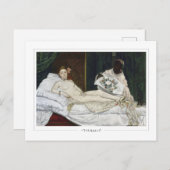 Édouard Manet #98 - Fine Art Postkarte (Vorne/Hinten)