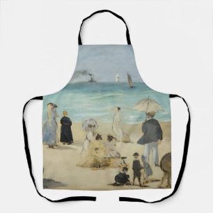 Edouard Manet - Am Strand, Boulogne-sur-Mer Schürze
