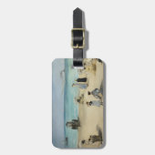 Edouard Manet - Am Strand von Boulogne-sur-Mer Gepäckanhänger (Vorderseite vertikal)