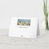 Edouard Manet - Am Strand von Boulogne-sur-Mer Karte (Rückseite)