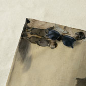 Edouard Manet - Am Strand von Boulogne-sur-Mer Strandtuch (Beispiel)