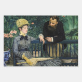 Edouard Manet - Auswahl der Masterstudiengänge Geschenkpapier Set (Vorderseite 3)