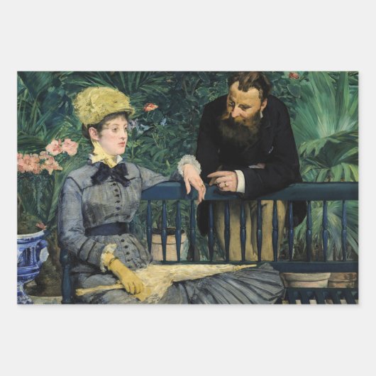 Edouard Manet - Auswahl der Masterstudiengänge Geschenkpapier Set (Vorderseite 3)