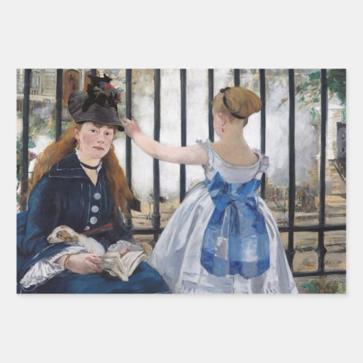 Edouard Manet - Auswahl der Masterstudiengänge Geschenkpapier Set (Vorderseite 2)