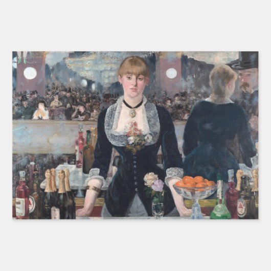Edouard Manet - Auswahl der Masterstudiengänge Geschenkpapier Set (Vorderseite)
