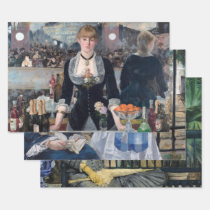 Edouard Manet - Auswahl der Masterstudiengänge Geschenkpapier Set