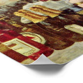 edouard Manet - Bar at the Folies-Bergere Poster (Ecke)