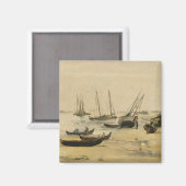 Edouard Manet Beach Magnet (Vorderseite/Rückseite)