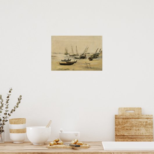 Edouard Manet Beach Poster (Küche)