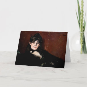 Edouard Manet - Berthe Morisot Liegend Karte