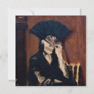 Edouard Manet - Berthe Morisot mit einem Fächer Einladung
