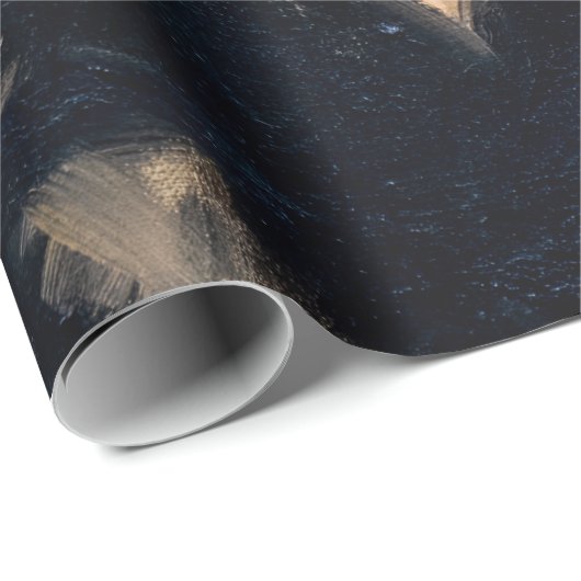 Edouard Manet - Berthe Morisot mit einem Fan Geschenkpapier (Rolleneckpunkt)