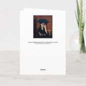 Edouard Manet - Berthe Morisot mit einem Fan Karte (Rückseite)