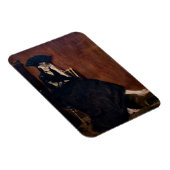 Edouard Manet - Berthe Morisot mit einem Fan Magnet (Rechte Seite)