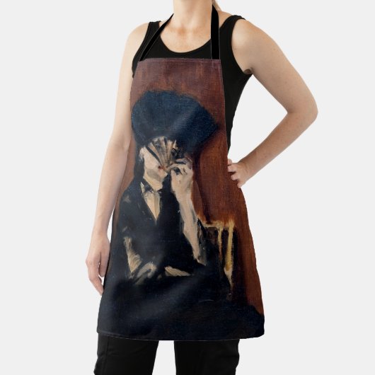 Edouard Manet - Berthe Morisot mit einem Fan Schürze (InSitu)