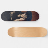 Edouard Manet - Berthe Morisot mit einem Fan Skateboard (Horizontal)
