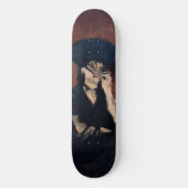 Edouard Manet - Berthe Morisot mit einem Fan Skateboard (Vorderseite)