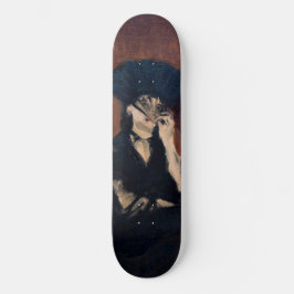 Edouard Manet - Berthe Morisot mit einem Fan Skateboard