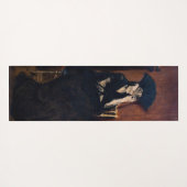 Edouard Manet - Berthe Morisot mit einem Fan Yogamatte (Rückseite (Horizontal))