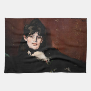 Edouard Manet - Berthe Morisot Reclining Geschirrtuch
