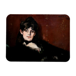 Edouard Manet - Berthe Morisot Reclining Magnet