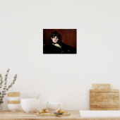 Edouard Manet - Berthe Morisot Reclining Poster (Küche)