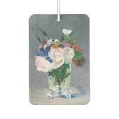 Edouard Manet - Blume in einer Kristallvase Autolufterfrischer (Vorderseite)