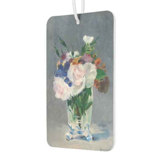 Edouard Manet - Blume in einer Kristallvase Autolufterfrischer (Links)