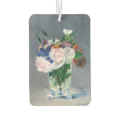 Edouard Manet - Blume in einer Kristallvase Autolufterfrischer (Rückseite)